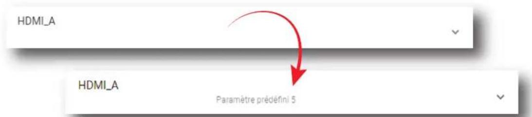 Barco XDM4K25 - Comment associier une macro à un préréglage - 4