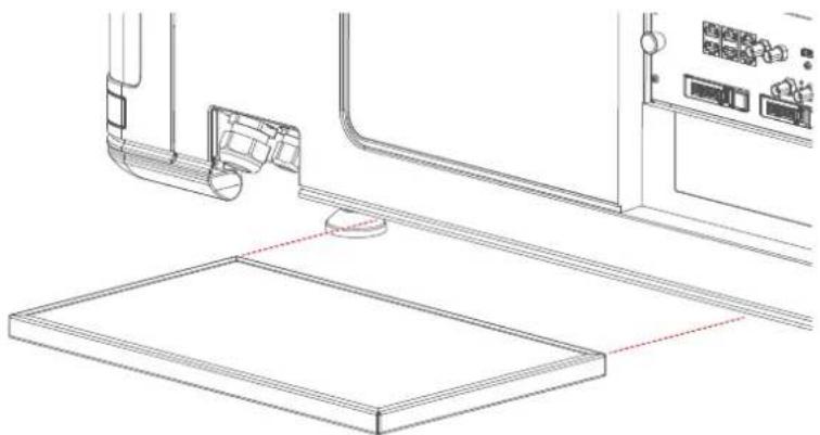 Barco XDM4K25 - Comment contrôle les filtres à poussière du LDM - 1