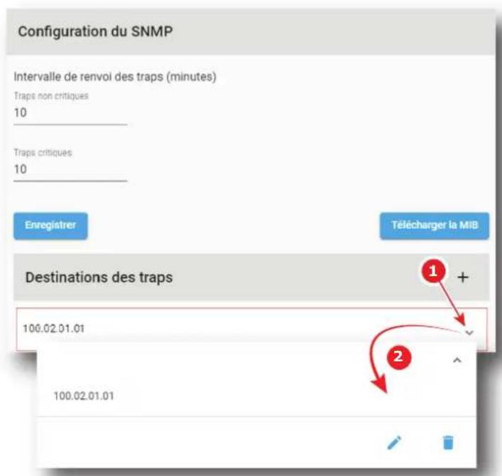 Barco XDM4K25 - Comment modifier I'IP d'un récepteur SNMP - 1