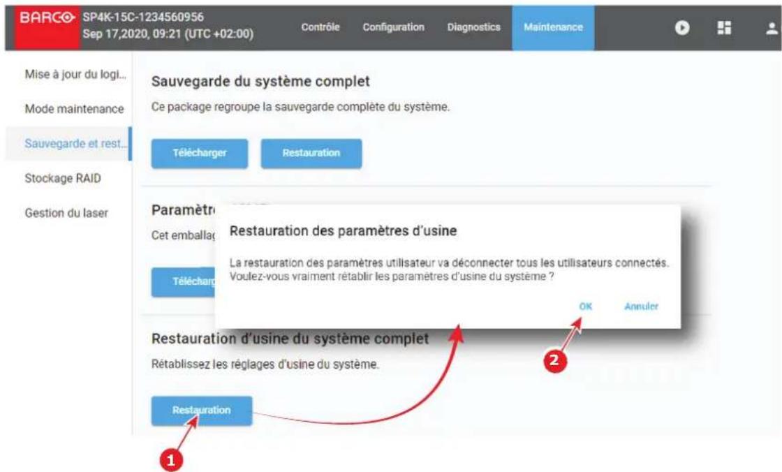 Barco XDM4K25 - Comment professionnel à la restauration - 1