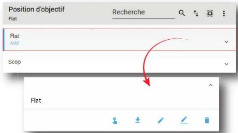 Barco XDM4K25 - Comment exporter un fichier de position d'objetif - 1