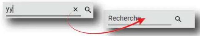 Barco XDM4K25 - Comment utiliser la recherche - 3