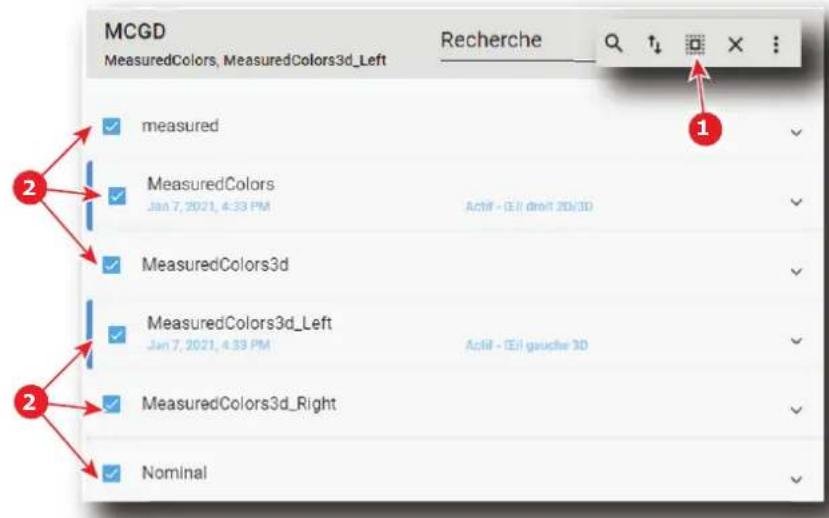 Barco XDM4K25 - Comment supprimer plusieurs fichiers MCGD - 1