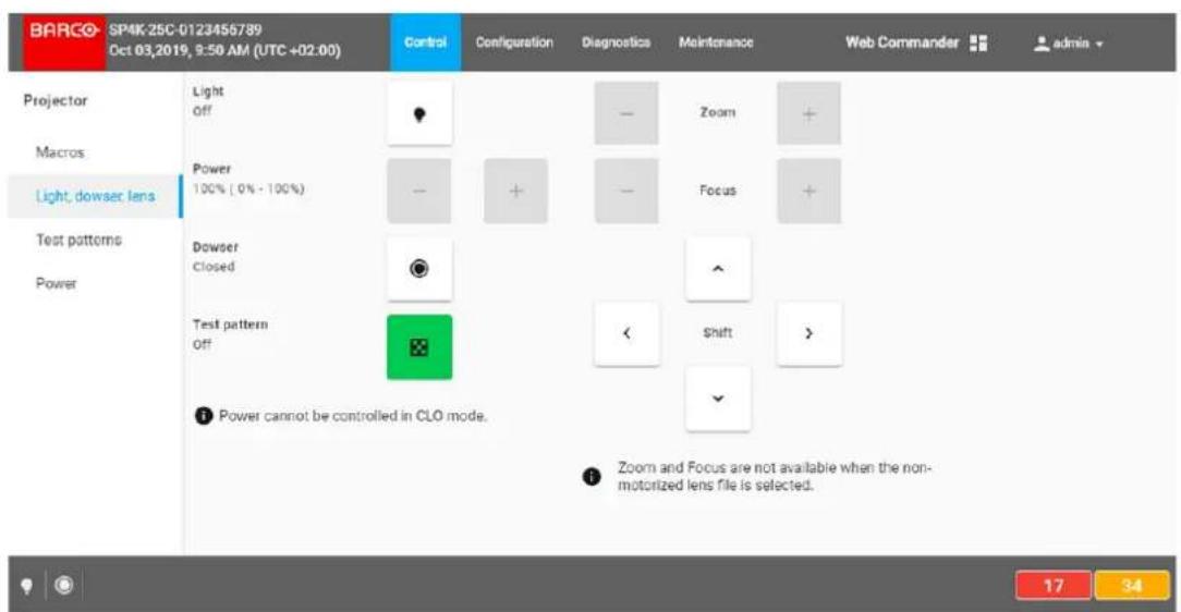 Barco XDM4K25 - Intégre à l'application Web - 2