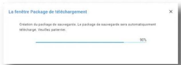 Barco XDM4K25 - Comment creator et exporter un package de sauvegarde de motifs de test - 3