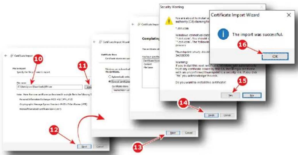 Barco XDM4K25 - Comment installer le certificat SSL dans votre navigateur - 3