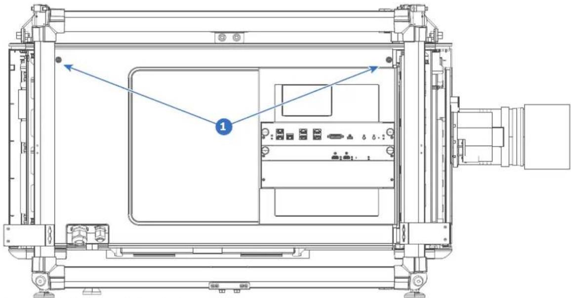 Barco XDM4K25 - Pour effectuer le montage - 4