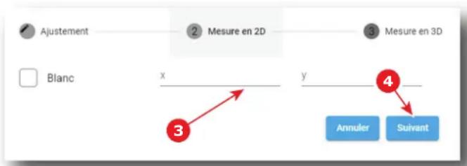 Barco XDM4K25 - Comment procéder à l'étaconnage - 3