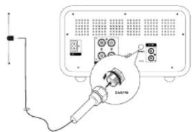 Krüger&Matz KM1961 - Connecting FM/DAB antenna - 1
