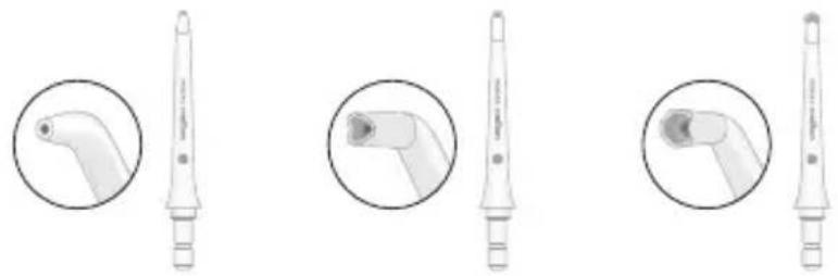 PHILIPS Sonicare Power Flosser 3000 HX3711 - Bocchette - 1