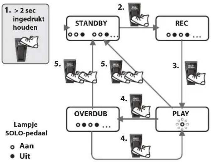 BOSS ME25 - Phrase Loop-weergave - 1
