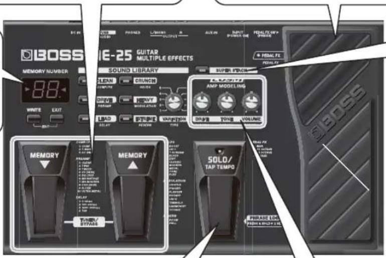 BOSS ME25 - Visor - 1