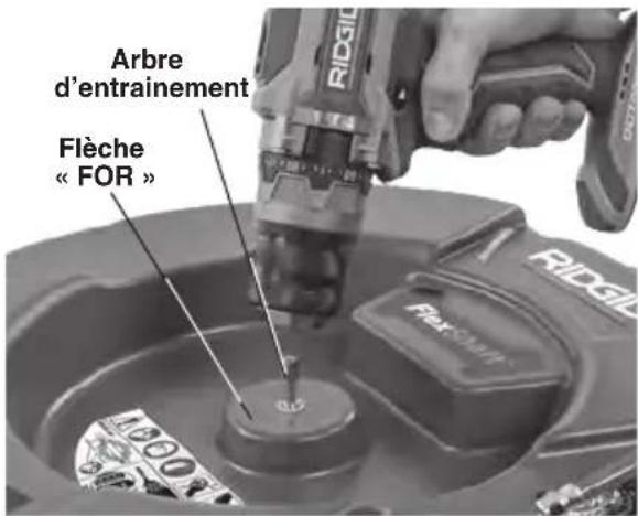 RIDGID FlexShaft K9102 - Préparation du dégorgeoir et du chantier - 4