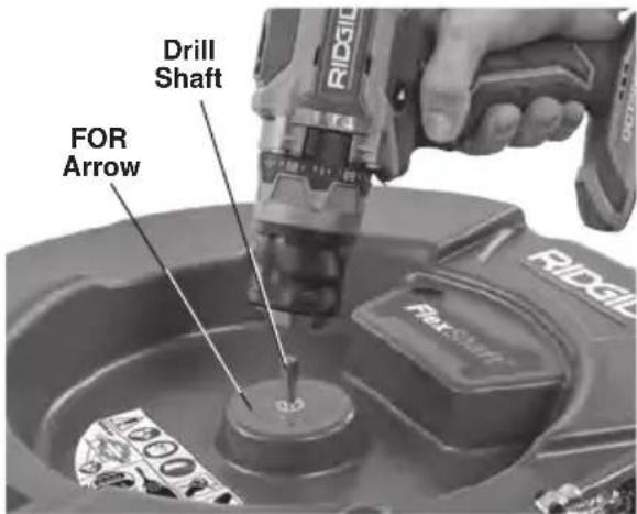 RIDGID FlexShaft K9102 - Machine and Work Area Set-up - 5