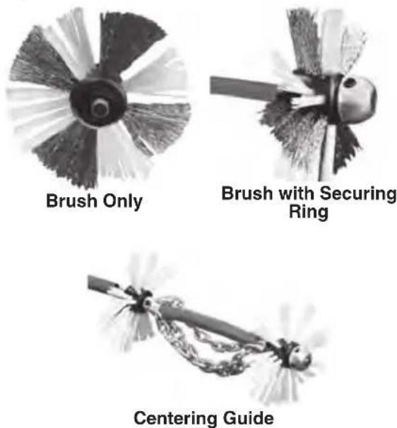 RIDGID FlexShaft K9306 - Installing Brushes - 1