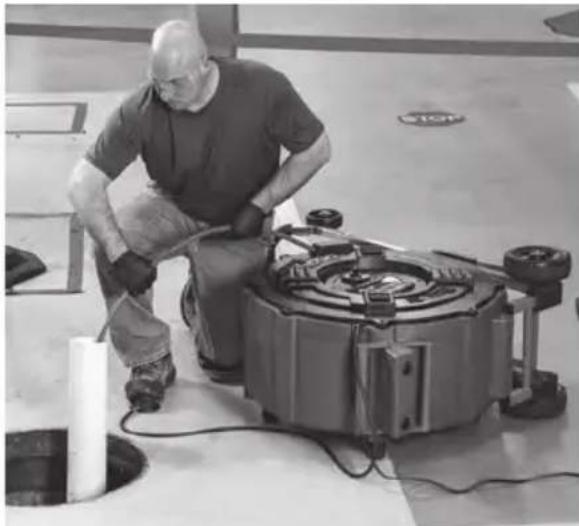 RIDGID FlexShaft K9306 - Machine and Work Area Set-up - 3