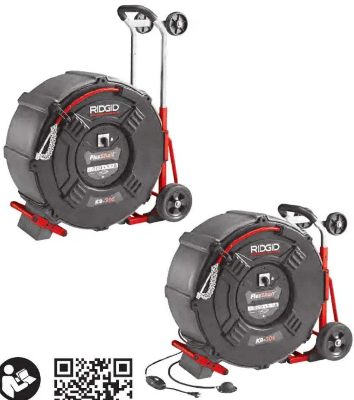 RIDGID FlexShaft K9306 - Model K9-306 FlexShaft™ Drain Cleaning Machine - 1