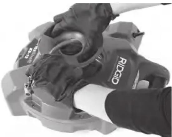 RIDGID FlexShaft K912 - Always wear safety glasses and other appropriate protective equipment when setting up your Drain Cleaning Machine. - 7