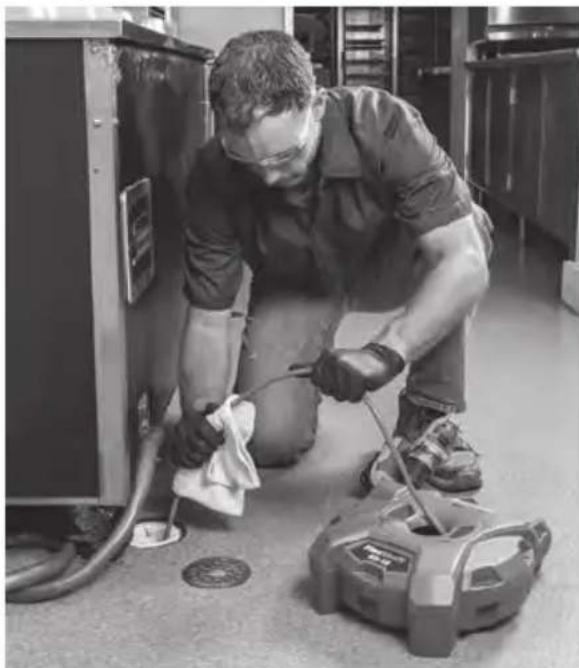 RIDGID FlexShaft K912 - Advancing/Retrieving the Cable Assembly – FlexShaft Lubricant - 1