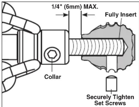 RIDGID FlexShaft K912 - Installing Penetrating Head - 1