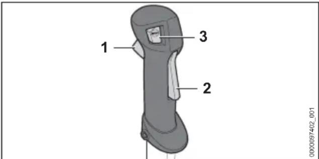 STIHL FS 461 CM - Arrêt du moteur - 1