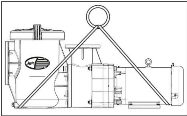 Jandy JCP051CTS - Pump Handling - 4