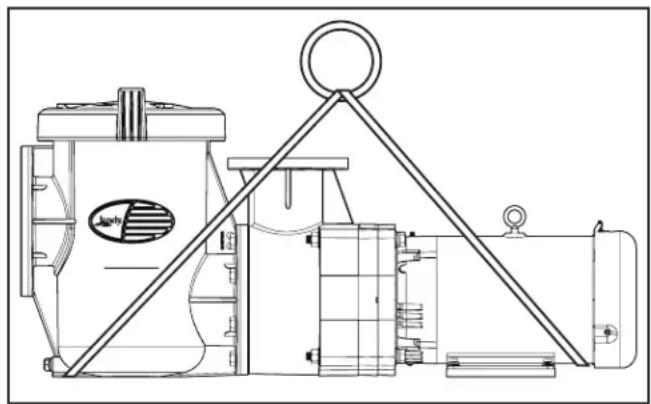 Jandy JCP053ATS - Pump Handling - 4