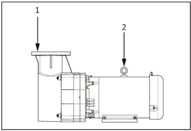 Jandy JCP053ATS - Pump Handling - 1