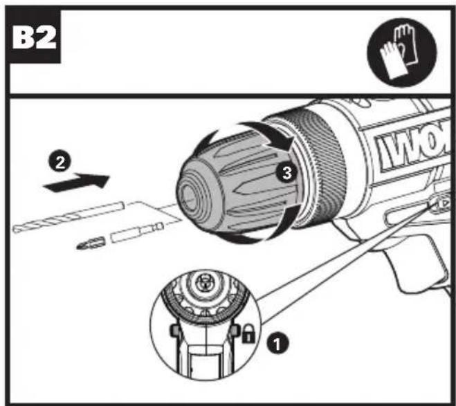 WORX WO7119 - 20V Cordless Drill Driver EN - 5