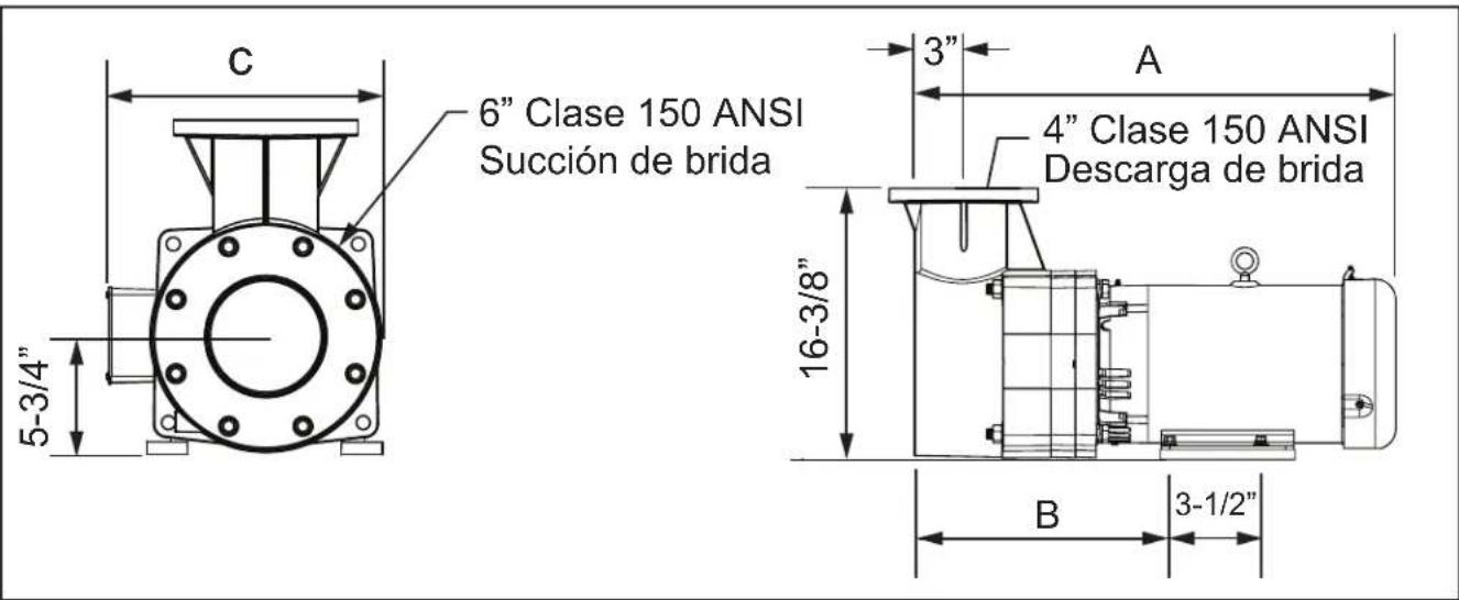 Jandy JCP103ATS - Sección 9. Dimensiones del producto - 1