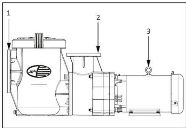 Jandy JCP153ATN - Manipulación de la bomba - 2