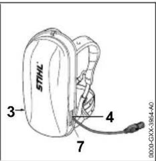 STIHL HSA 130 R - Posa e regolazione del cavo di collegamento - 3