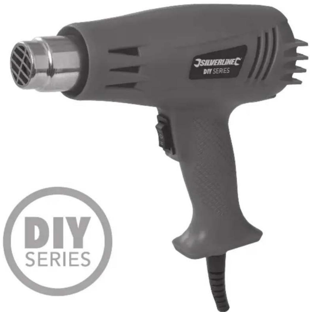 SILVERLINE 947560 - DIY 1500W Heat Gun 1500W - 2