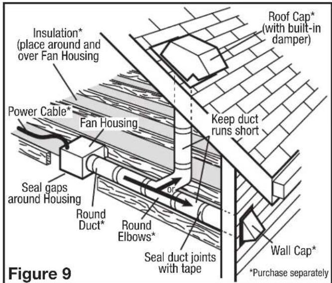 Air King BFQ70W - Ducting - 3