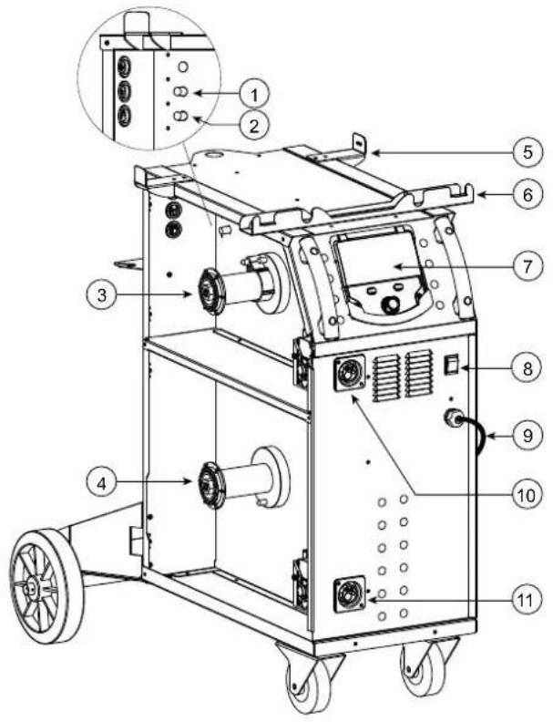 GYS Auto E2 - RACCORD GAZ / GAS FITTINGS / GASANSCHLUSS / CONEXIÓN DE GAS / ГАЗОВОЕ СОЕДИНЕНИЕ / GAS AANSLUITING / COLLEGAMENTO GAS - 8