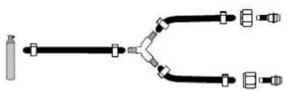 GYS Auto E2 - RACCORD GAZ / GAS FITTINGS / GASANSCHLUSS / CONEXIÓN DE GAS / ГАЗОВОЕ СОЕДИНЕНИЕ / GAS AANSLUITING / COLLEGAMENTO GAS - 3
