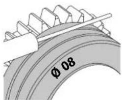 GYS Auto E2 - To change the rollers, do the following: - 2