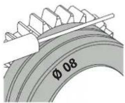 GYS Auto E3 - To change the rollers, do the following: - 2