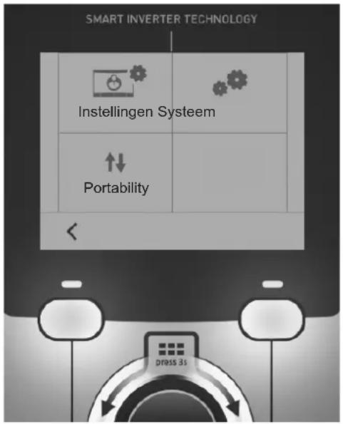 GYS Auto E3 - Algemene menu - 1