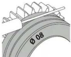 GYS Auto E3 - Pour changer les galets, procéder comme suit : - 2