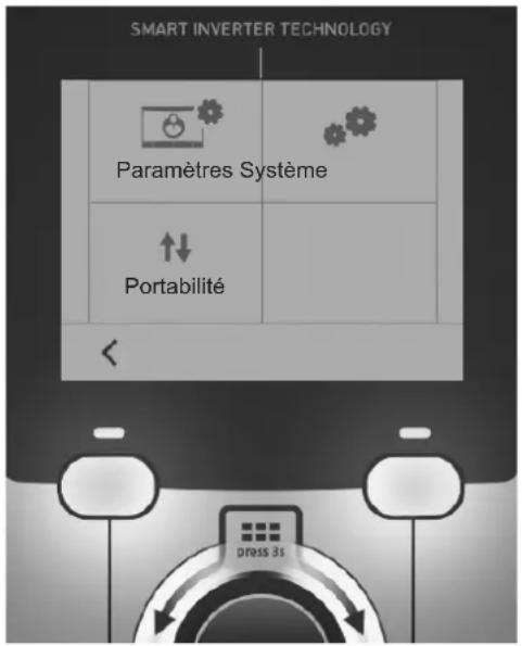 GYS Auto E3 - Menu général - 1