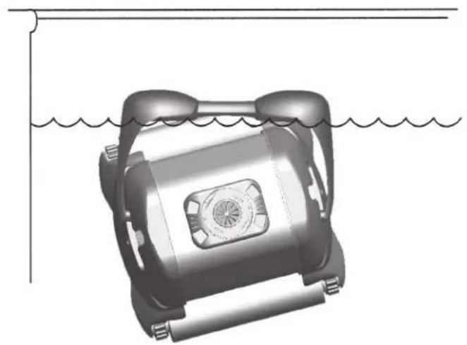 HAYWARD TigerShark QC - DO NOT GO INTO THE POOL WHILE TigerShark IS OPERATING. - 1