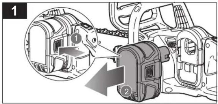 Technical diagram showing mechanical assembly with labeled components and directional arrows indicating movement or assembly.