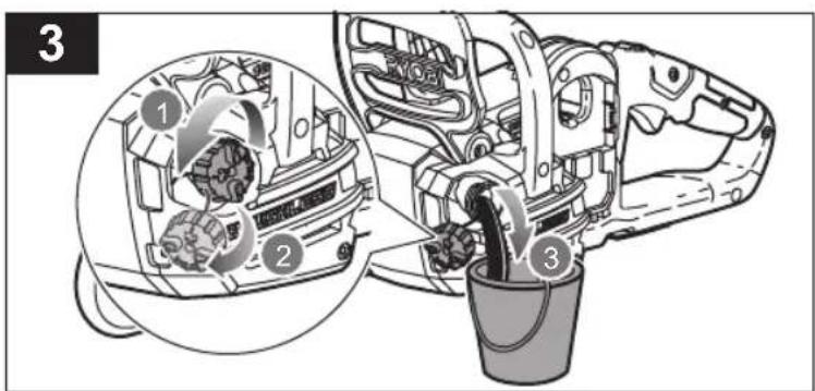 Diagram showing car engine components with numbered parts and a magnified inset highlighting the engine's internal structure.