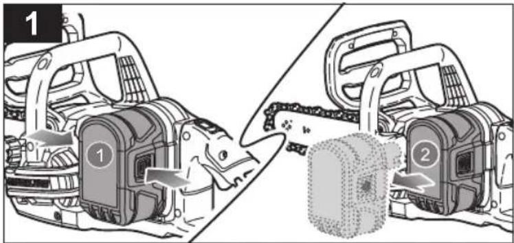 Diagram illustrating the process of a chain-linking device with labeled components and directional arrows