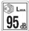 RYOBI RY18PSX15A - TUOTTEESSA OLEVAT SYMBOLIT - 11