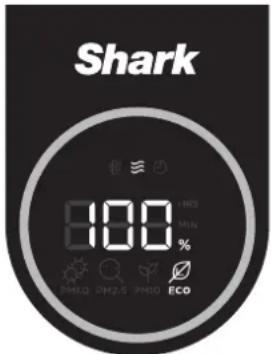 Shark 800 MIN % PM2.5 PM3.0 ECO