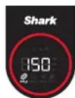 SHARK HP100EU - INFORMATION DISPLAY FRAM REALTIDSAVLÄSNING - 6