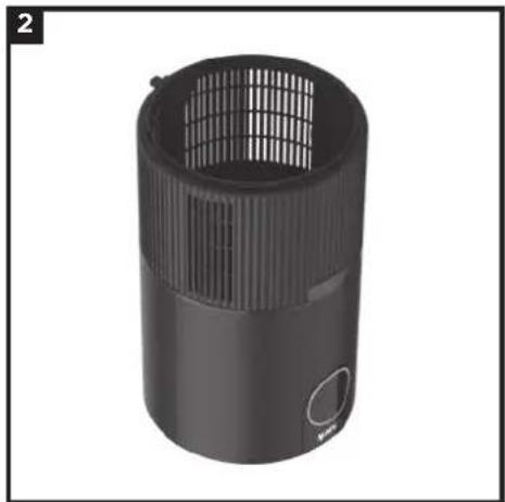SHARK HP100EU - TOUCHES DU PANNEAU DE COMMANDE SUPÉRIEUR - 2