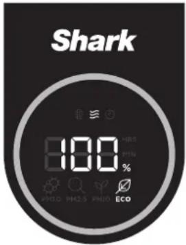 SHARK HP100EU - OHJAUSPANEELI - 2